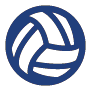 volleyball icon for coed adult volleyball league minneapolis mn