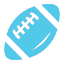bull icon for coed adult football league Minneapolis MN